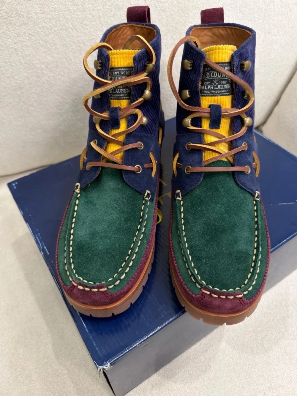 Polo Ralph Lauren Ranger Mid Colorblock Boots